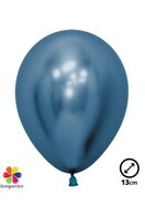 50 Ballons latex ''Reflex Blue'' 13 cm