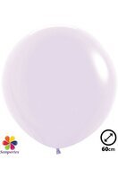 Ballon latex ''Pastel matte Lilac'' 60cm