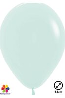 50 Ballons latex ''Pastel matte Green'' 13cm