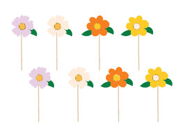 Cake toppers ''Flower set''