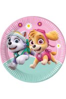Assiettes Pat Patrouille rose Assiettes Pat Patrouille rose
