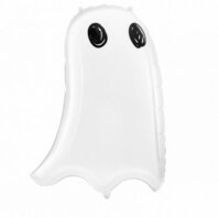 Ballon alu Fantôme blanc