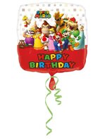 Ballon Super Mario Happy birthday