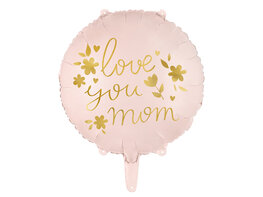 Ballon alu ''I love MOM''
