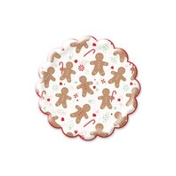 Assiettes Bonhomme de pain d'épices