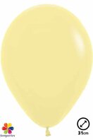 50 ballons latex ''Pastel Yellow'' 31 cm 50 ballons latex ''Pastel Yellow'' 31 cm