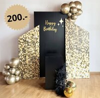 Kit prêt à poser ''Black & gold'' à louer