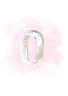 Chiffre ''0'' lumineux géant à louer