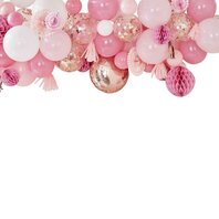 Guirlande de ballons rose Gold Mix Guirlande de ballons rose Gold Mix