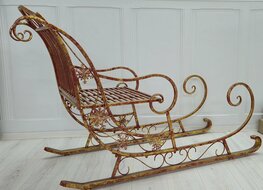 Traîneau Père Noël à louer Traîneau Père Noël à louer