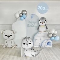 Kit prêt à poser ''Animaux Polaire'' à louer