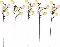 Branches de Pâques avec oeufs Branches de Pâques avec oeufs