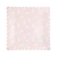 Assiettes Lapinou rose