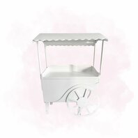 Charriot Candy Bar (Blanc) à louer