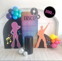 Kit prêt à poser ''Disco retro'' à louer
