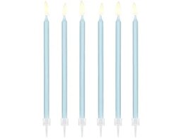 Bougies longues bleues