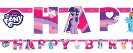 Guirlande happy birthday Little Pony
