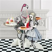 Présentoir Alice et lapin Présentoir Alice et lapin