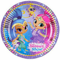 Petites assiettes Shimmer & Shine