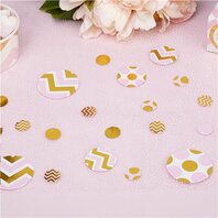 Confettis Polka rose