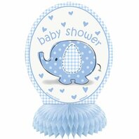 Décorations de table éléphant bleu