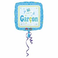 Ballon carré c'est un garçon