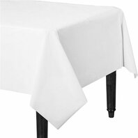 Nappe plastique blanche