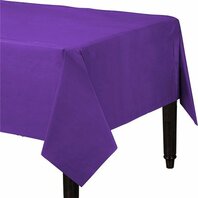 Nappe plastique violette