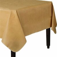 Nappe plastique dorée Nappe plastique dorée