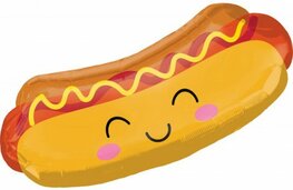 Ballon alu géant Hot-dog