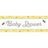 Bannière baby shower abeilles