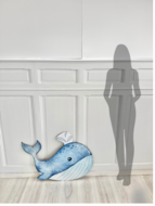 Affiche cartonnée ''Baleine'' à louer